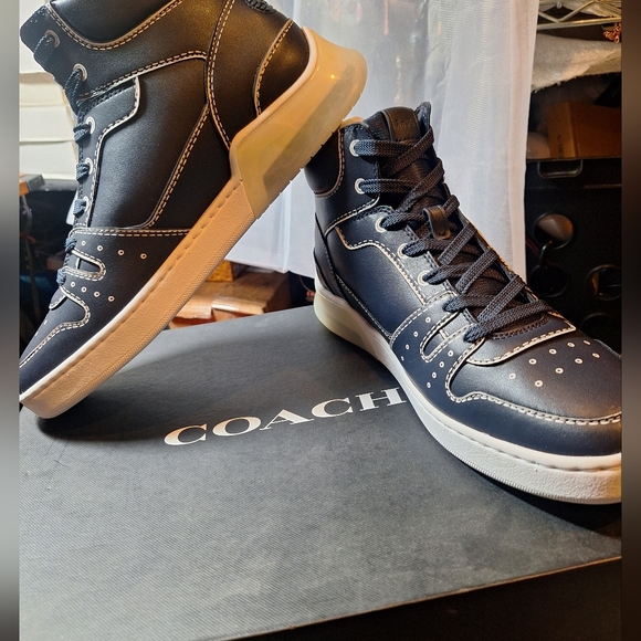 Coach 1941 Navy Citysole High Top - Picture 8 of 9